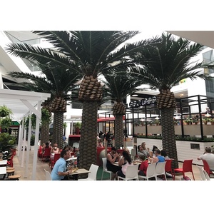 6 米高度与 32 件叶子日期棕榈树人造塑料日期棕榈树出售 - Product Image 6