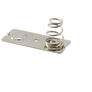 Cr2032 Batterie klemmen kontakte Kunden spezifischer vernickelter AA/AAA-Batterie kontakt klemme aus Stahl mit Feder - Product Image 1