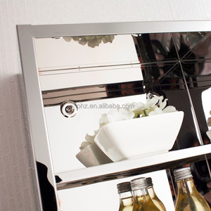 Venta directa de fábrica alto y delgado de cocina de acero inoxidable gabinete de almacenamiento de diseño - Product Image 4