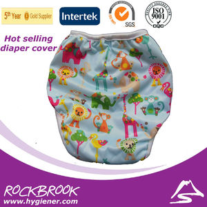 Tái Chế Sợi nhỏ bé bơi tái sử dụng tã bìa với PUL bên ngoài 3D phòng chống rò rỉ & hấp thụ thoáng khí mềm-sinh thái thân thiện - Product Image 5