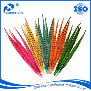 En gros <span class=keywords><strong>Pas</strong></span> <span class=keywords><strong>Cher</strong></span> Naturel et Coloré À <span class=keywords><strong>Collier</strong></span> de Queue de Faisan Plumes - Product Image 3