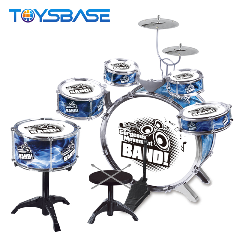 Rock'n рок дизайн большой группы музыкальный инструмент для детей джаз барабан набор