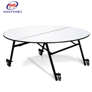 Mesa <span class=keywords><strong>de</strong></span> Banquete Plegable Móvil con Ruedas, Venta al Por Mayor a Precio <span class=keywords><strong>de</strong></span> Fábrica - Product Image 2
