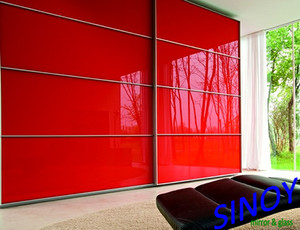 Sinoy cấu trúc vững chắc trở lại sơn sơn mài Kính <span class=keywords><strong>splashbacks</strong></span> sử dụng cho nhà bếp văn phòng trang trí nội thất - Product Image 6