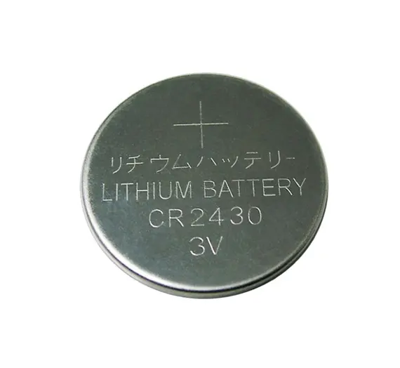 Bateria de célula de botão, venda quente de 3v alta capacidade limno2 cr2430 cr2450 cr1220 cr2016
