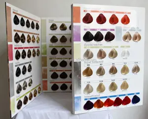 Nucolor — tableau de couleurs des cheveux, 2021 beauté, 2020, crème de couleur, pour les professionnels, à la mode, bon marché, 2020