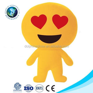 Nueva llegada regalo de la promoción emoji pillow emoticono personalizado imprenta decorativo - Product Image 3