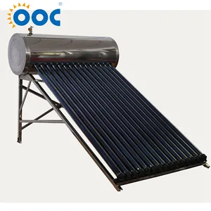 Cobre Da Tubulação de Calor Solar Aquecedor Solar de Água Preço Popular No Egito Marrocos