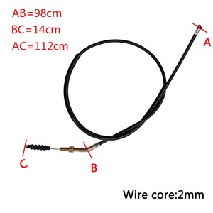 Cable de Embrague para Motocicleta AHL Nuevo para <span class=keywords><strong>Honda</strong></span> CB600 CB600F S2 Hornet S - Product Image 5
