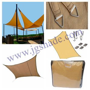 Özel üçgen <span class=keywords><strong>UV</strong></span> blok veranda HDPE açık için HDPE kumaş güneş gölge yelken - Product Image 4