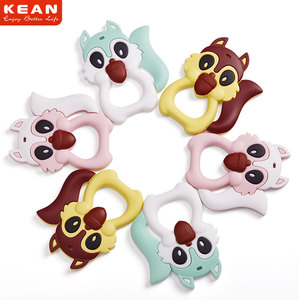 Trung Quốc Nhà Sản Xuất BPA Free Bé Silicone Mọc Răng Vòng Đồ Chơi KEAN - Product Image 3
