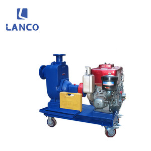 Self-Priming Centrifugal Sewage Water Pumps Diesel <strong>Engine</strong> Driven <strong>Mounted</strong> on Trailer - Product Image 6