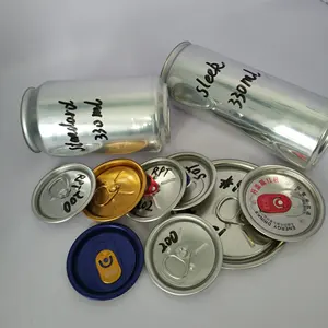 Individueller chinesischer Hersteller 250 ml 276 ml 330 ml 500 ml leere runde Aluminium-Bierdose für Getränk Soda erfrischungsgetränke Dose Verpackung
