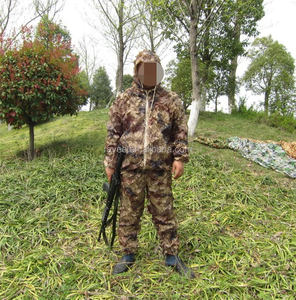 Traje ghillie de camuflaje para caza, ropa de camuflaje - Product Image 4