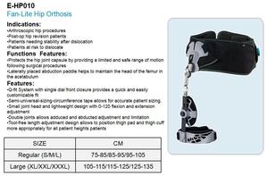 E-Life E-HP010 2025 Design Orthèse pour fracture de la hanche Orthèse d'abduction de la hanche pour adulte Orthèse de soutien de la hanche - Product Image 2