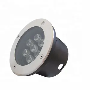 Shenzhen satıcı 7w LED açık yeraltı ışık AC 85-265V /12V zemin bahçe zemin döşeme gömülü lamba