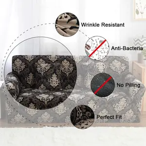 Printed Stretch Sofa Cover, Sofa Slipcovers, Elastic Sofa Cover Sofa Protector