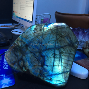 Tự Nhiên Đánh Bóng Labradorite Pha Lê Đá Khắc Hình Dạng Không Thường Xuyên Tùy Chỉnh Kích Thước Thu Cho Chữa Bệnh Và Trang Trí Nội Thất - Product Image 4