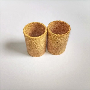 Tiantai Nhà máy cung cấp thiêu kết Brass Bộ lọc không khí yếu tố 0.5-100 micron kim loại bền và hiệu quả - Product Image 6