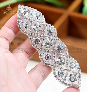 คริสตัลแอพลิเคชั่นสำหรับเจ้าสาวผ้าปะติดไรน์สโตนดีไซน์แฟชั่นสวย - Product Image 2
