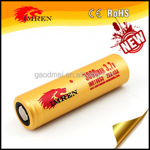 Hohe qualität 18650 3000 mah 45a IMREN imr batterie, akku <span class=keywords><strong>3</strong></span>,7 v 3000ma für reibung fahrrad - Product Image 3