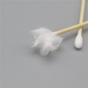 100% écouteurs en coton de bâton de bambou <span class=keywords><strong>réutilisables</strong></span> naturels - Product Image 5