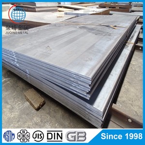 जिस G3101 SS400 हॉट रोल्ड हल्के स्टील 6mm कार्बन स्टील प्लेट की कीमत