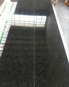 Sàn gạch đánh bóng Nam Phi đá <span class=keywords><strong>Impala</strong></span> đá Granite Đen tuyệt đối - Product Image 4