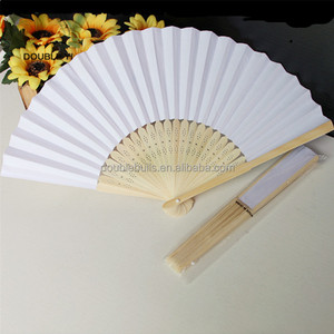 Bán Buôn Giá Rẻ Trắng Tre Giấy Fan, Tự Làm Giấy Người Hâm Mộ - Product Image 2