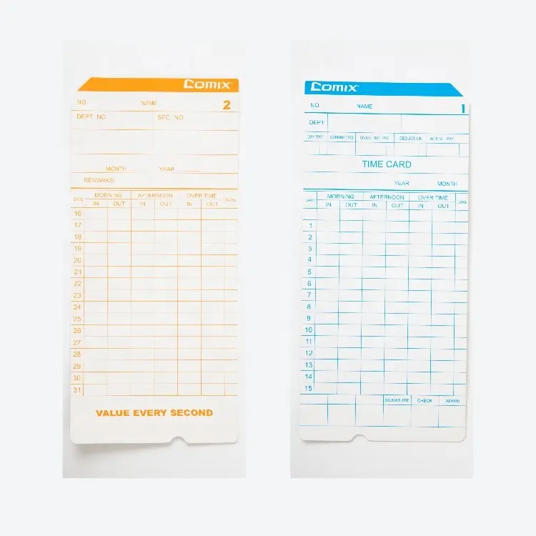 Electronic Paper Card Time Recorder for Time Recorder Card Paper