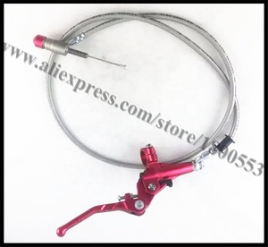 Levier d'embrayage hydraulique avec maître <span class=keywords><strong>cylindre</strong></span>, CNC, 50/110cc/125cc, 900/1200mm, pour moto/motocross, dirt bike, quad - Product Image 6