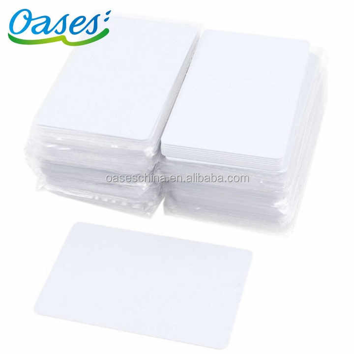 Waterproof Inkjet printable blank pvc plastic student ID cards printing ...