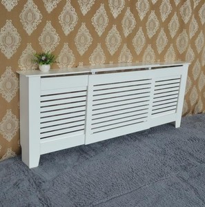 Natural White Painted Radiator Covers <strong>Wall</strong> Cabinet Wooden MDF Traditional Modern <strong>UK</strong> - Product Image 4