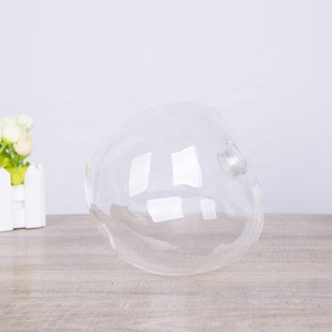 Cổ Trung Quốc Phong Cách Công Nghiệp Hình Dạng Ngẫu Nhiên Trong Suốt Borosilicate Glass Đèn Bóng Đèn Với G9 Vít Chủ Đề Thiết Kế Công Nghiệp - Product Image 4