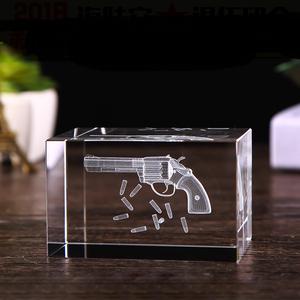 Veterans mar e terra <span class=keywords><strong>3d</strong></span> caminhão a laser, aeronaves, transportadora helicóptero, arma, enfeites de cristal, modelo militar, lembrança, presente - Product Image 4