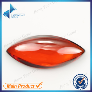 marquise <span class=keywords><strong>grenat</strong></span> gros taille cabochon pierres zircone cubique - Product Image 1