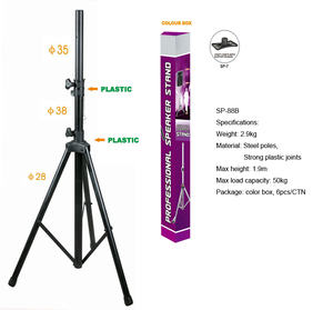 Phổ Âm Thanh Loud Loa Đứng Trên Sân Khấu Loại Sàn Nổi Bật Có Thể Điều Chỉnh - Product Image 4