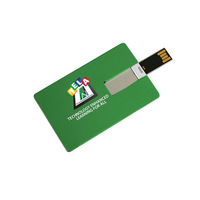 Tarjeta USB con Formato de Tarjeta de Crédito de 1GB, 2GB, 4GB, 8GB y 16GB, Venta al Por Mayor 2026 Unidad Flash USB con Forma de Tarjeta de Visita
