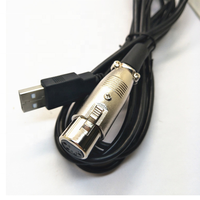 Adaptateur convertisseur de câble Audio femelle vers USB, 5-3M, XLR, Microphone