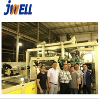 JWELL-Ligne d'extrusion de feuilles d'extrudeuse à double vis à vis unique Pp/ps/pet, extrudeuse