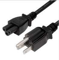 Cabo elétrico extensor 3 prong ac 10 a 125 volts, cabo de extensão 14 awg de energia