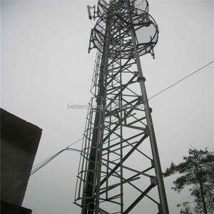 สามขาตนเองสนับสนุนสถานีฐานgsmเสาอากาศวิทยุwifiท่อเหล็กโทรคมนาคมราคาหอ - Product Image 4