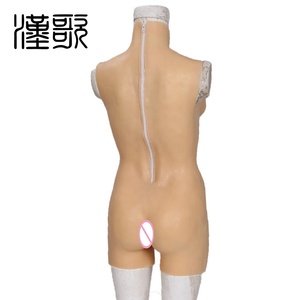 Silikon yapay meme formları Crossdresser için sürükle kraliçe Lady Boy göğüsler Lgbt kedi silikon Bodysuit meme formları - Product Image 5