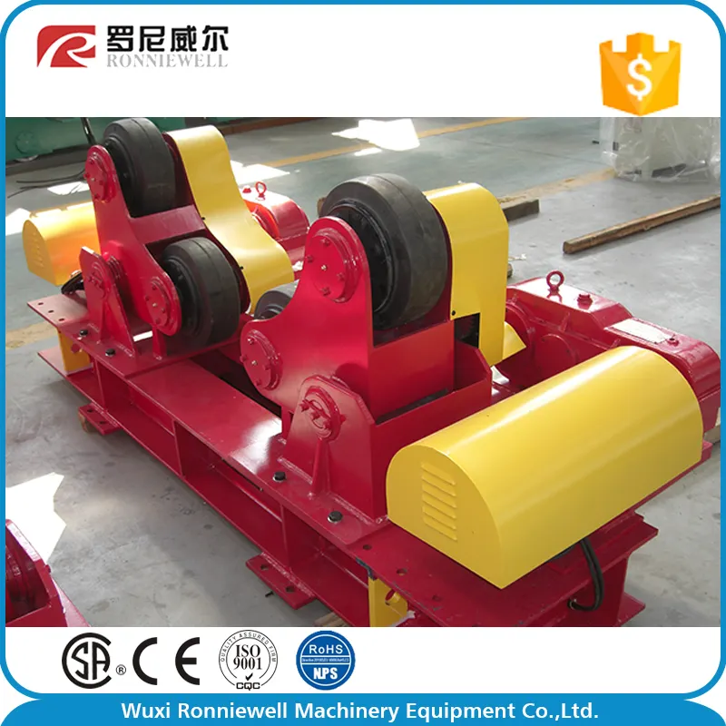 Auto tubo di saldatura rullo letti rotator fabbricazione Cinese