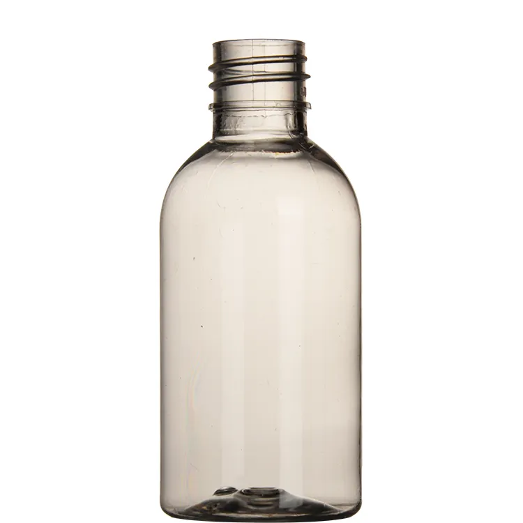 50ml 1.5oz Clear Plastic PET Round Bottles Lotion Bottles Conditioner Bottles