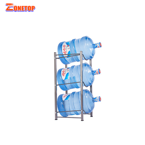 Zonetop Staande Vier Lagen Gebotteld Water 5 Gallon Display Rack/5 Gallon Stapelen Rekken - Product Image 5