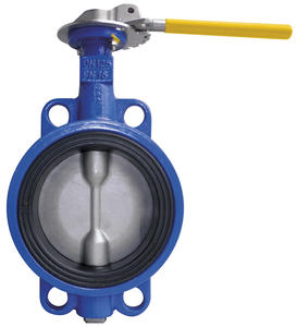 אפס אופסט JIS 10 K מחסנית wcb ידני שסתום שסתום פרפר - Product Image 2