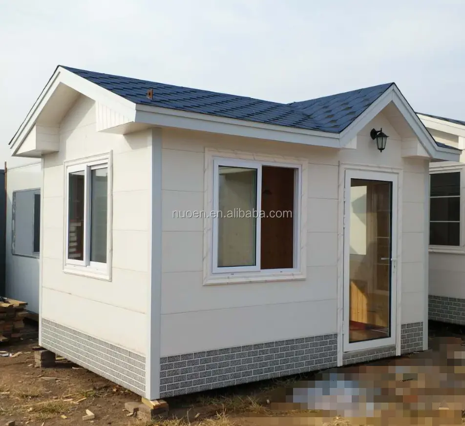 Modern prefab steel framed home units prefabricated mobile Villa house factory sale