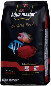 Peces Ornamentales productos: Aqua master alimentación de los peces de cíclidos 1 kilogramo