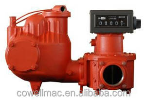 Digital FMC Smith <strong>Meter</strong> Fuel Oil PD Rotary <strong>Vane</strong> <strong>Flow</strong> <strong>Meter</strong> With Printer - Product Image 3